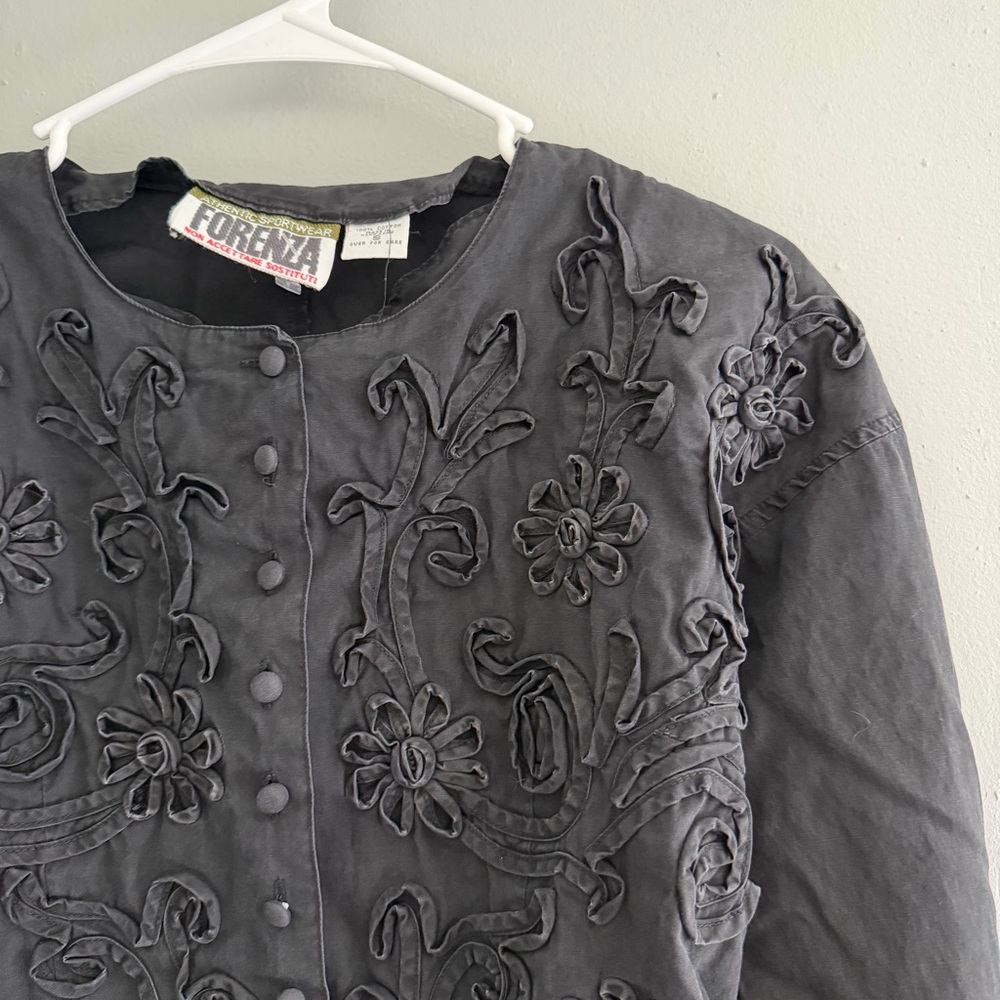 Vintage Button Down Top - image 4